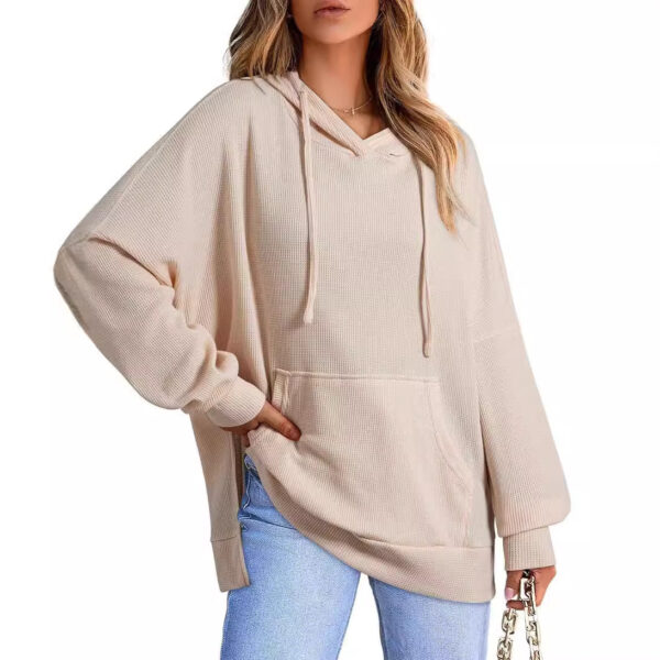 Women's Sweatshirt With Pocket Long Sleeve - Image 3