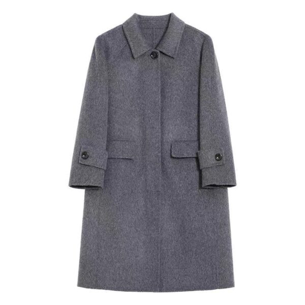 Single-sided Woolen Coat Women's Tops Coat - Image 2