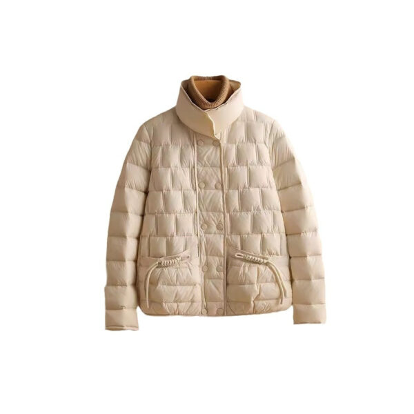 Fashion Simple Thin Lightweight Short Type Down Jacket - Image 5
