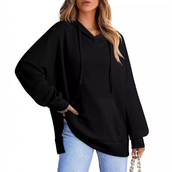 Women's Sweatshirt With Pocket Long Sleeve - Image 4